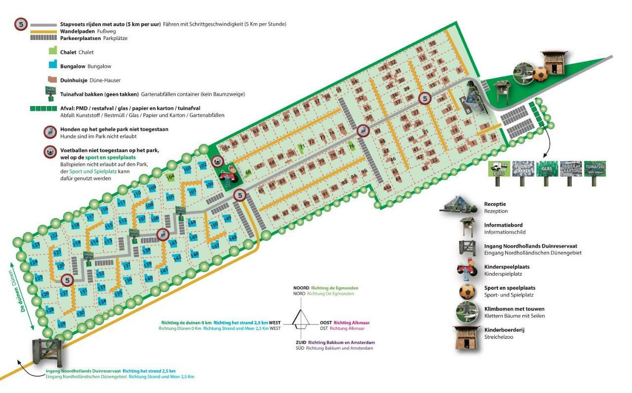 Appartementen - Bungalowpark Mooyeveld - Uniek Gelegen In De Duinen! Egmond-Binnen Dış mekan fotoğraf